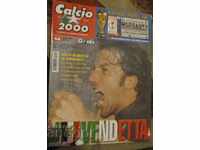 revistă fotbal Calcio 2000 nr. 54