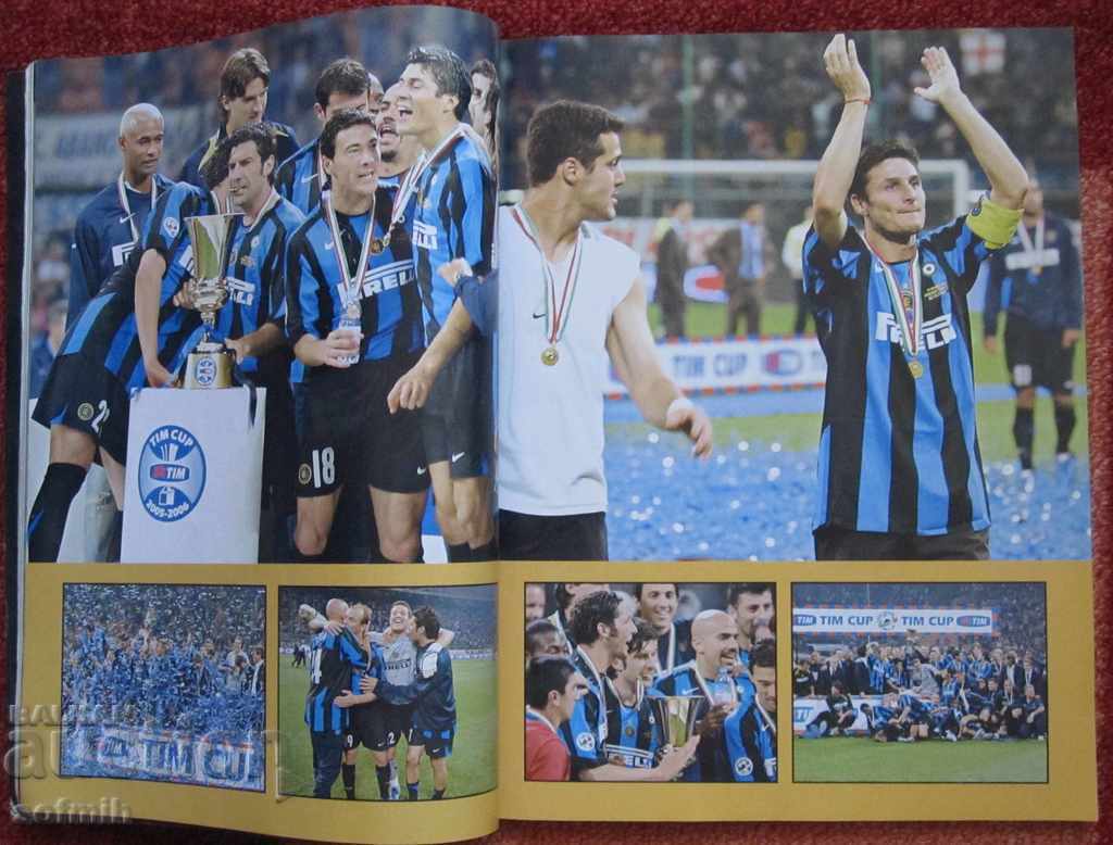 Revistă de fotbal Inter iunie 2006 cu preț € 7.00 | 13.69 BGN