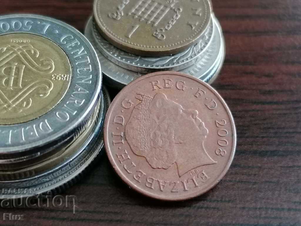 Coin - Great Britain - 1 penny 2008 with price 0.80 BGN | € 0.41 Coin - Great Britain - 1 penny 2008 with price 0.80 BGN | € 0.41