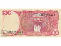 100 rupees 1984, Indonesia