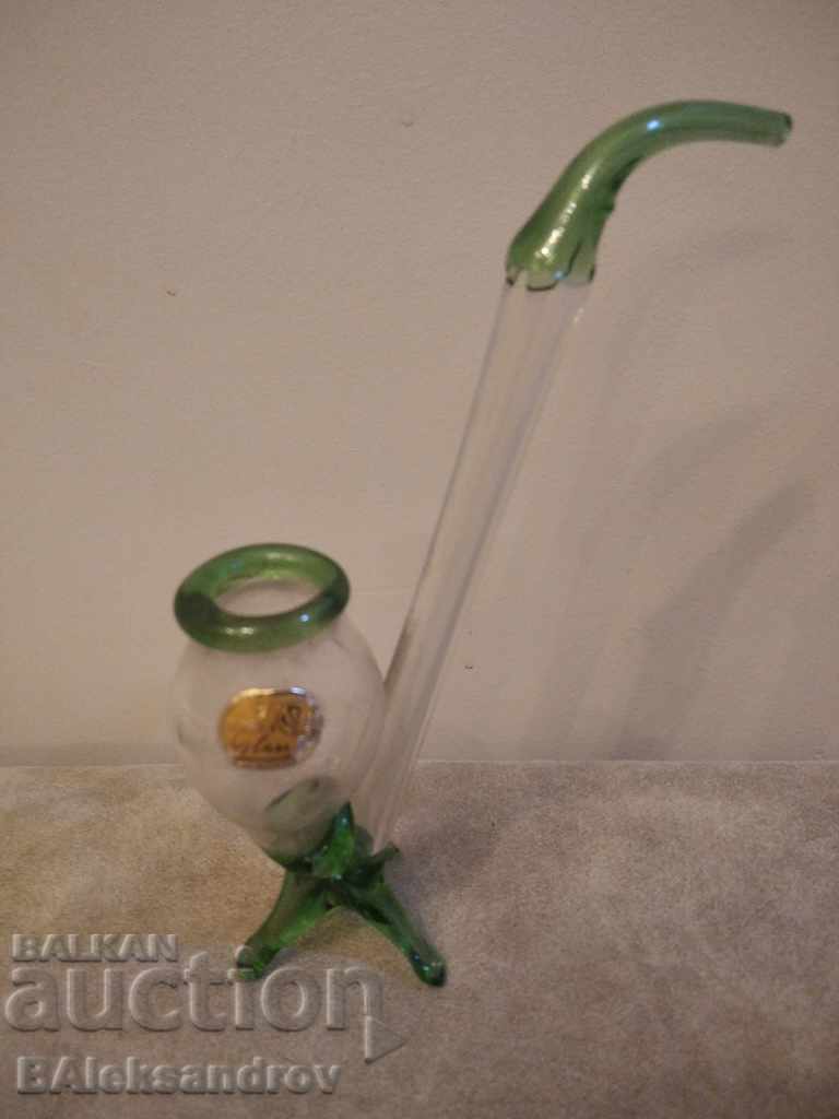 Glass pipe BOHEMIA with price 19.00 BGN | € 9.71 Glass pipe BOHEMIA with price 19.00 BGN | € 9.71