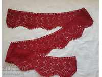 Authentic, crocheted lace