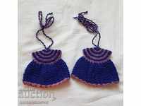Mânere de uz casnic, tricotate din lână