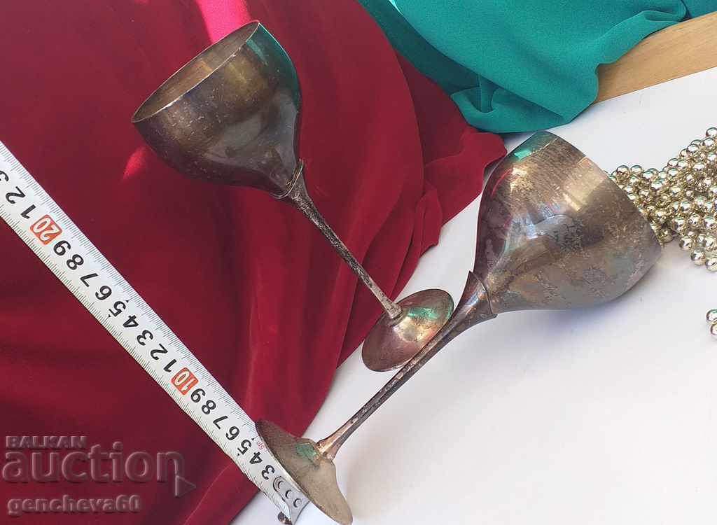 Retro wine glasses 21cm with high stem - 5 Retro wine glasses 21cm with high stem - 5