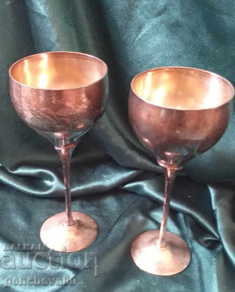 Retro wine glasses 21cm with high stem - 7 Retro wine glasses 21cm with high stem - 7