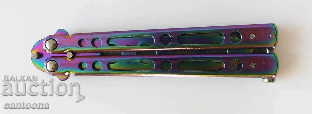 Auction Butterfly knife - butterfly training chameleon N565 Auction Butterfly knife - butterfly training chameleon N565