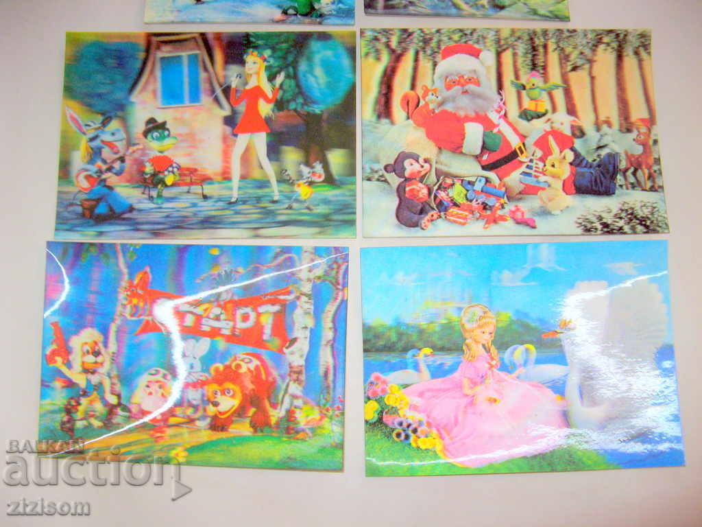 Auction POSTCARDS OF THE USSR 3D STEREO Auction POSTCARDS OF THE USSR 3D STEREO