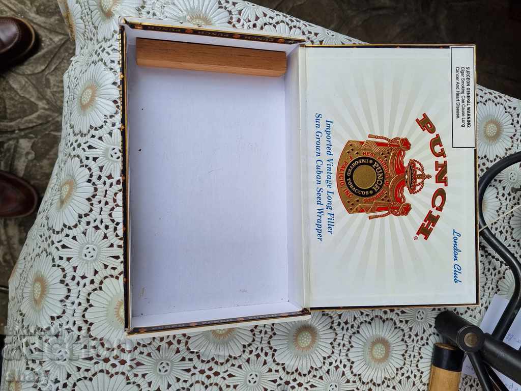 Old wooden cigar box - 7 Old wooden cigar box - 7