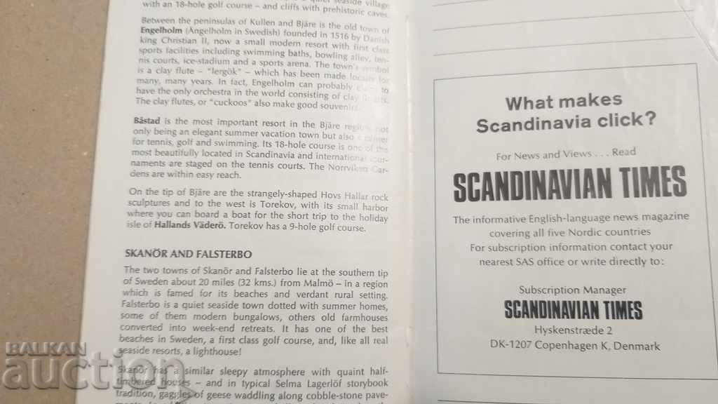 Delivery of Scandinavian Airlines / SAS. Copenhagen / Malmö. 1970