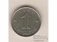 + Franța 1 cent 1965