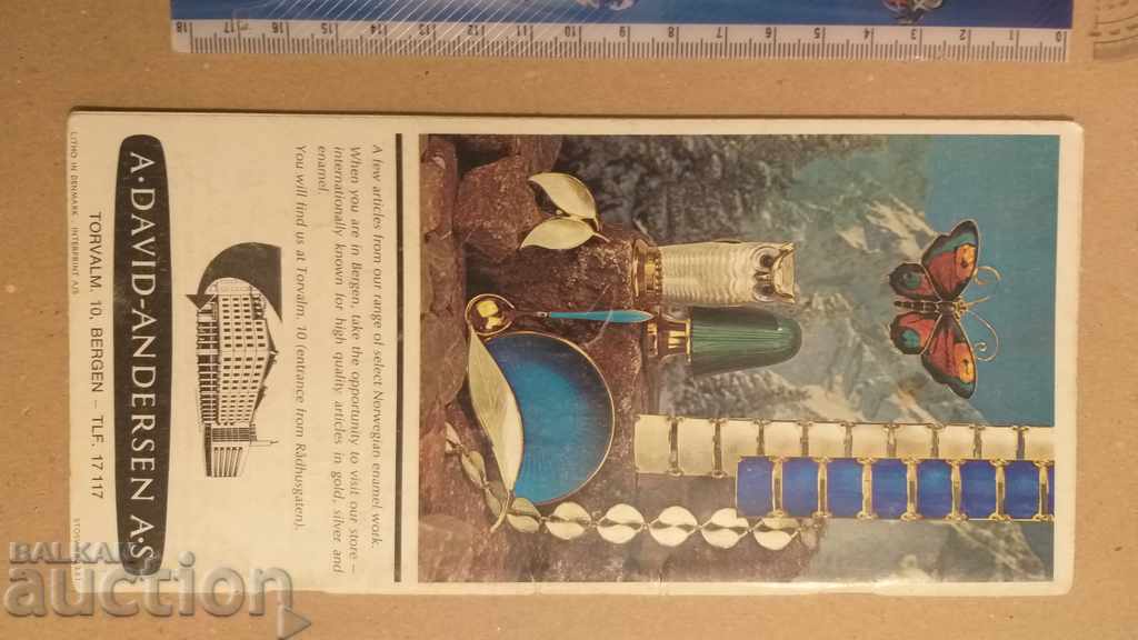 Scandinavian Airlines / SAS. Bergen / Stavanger. 1971 with price 14.67 BGN | € 7.50 Scandinavian Airlines / SAS. Bergen / Stavanger. 1971 with price 14.67 BGN | € 7.50