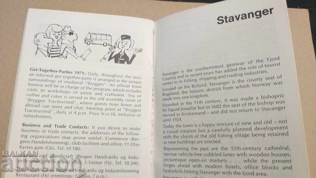 Auction Scandinavian Airlines / SAS. Bergen / Stavanger. 1971 Auction Scandinavian Airlines / SAS. Bergen / Stavanger. 1971