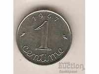 + Γαλλία 1 centim 1967
