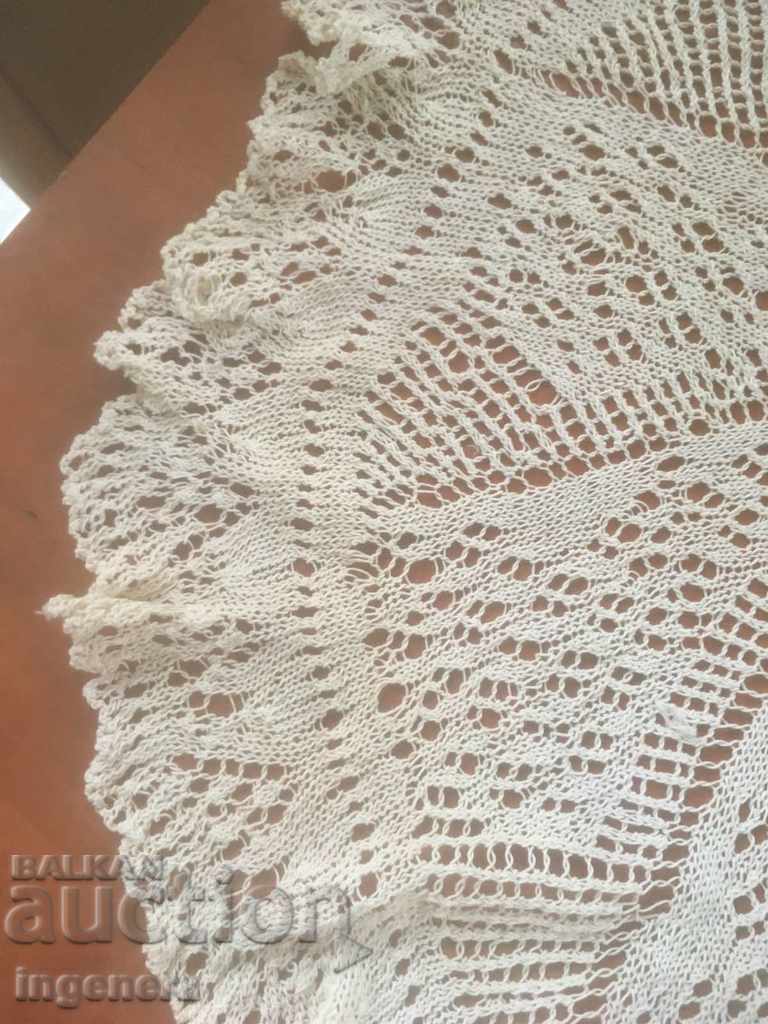 COVER MILO KNITTED ON A HOOK FOR TABLE Ф60 CM - 6