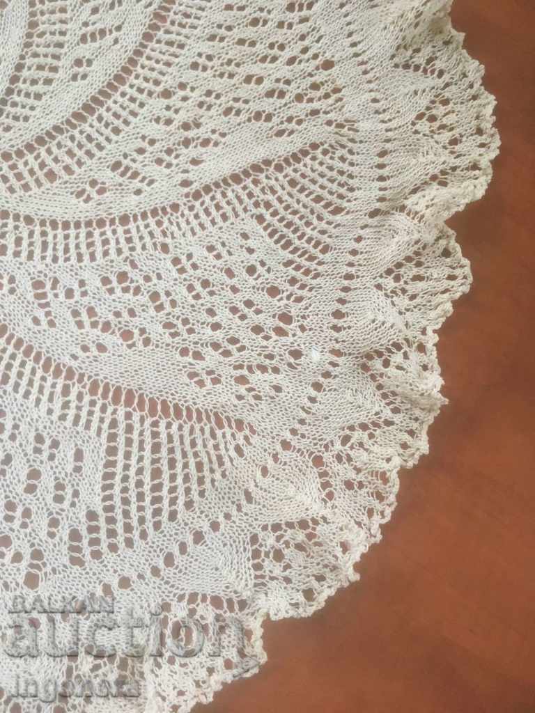 COVER MILO KNITTED ON A HOOK FOR TABLE Ф60 CM - 7