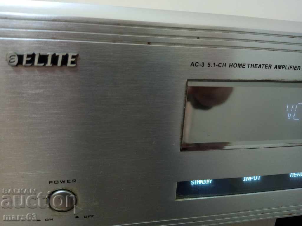 Licitație ELITE AV-180-FU 5.1 home theater cu telecomandă.