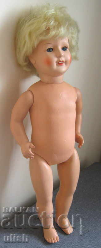 Auction The cunning Dolly porcelain doll with clothes 65 cm Auction The cunning Dolly porcelain doll with clothes 65 cm