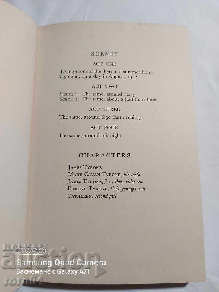 Auction Long Day's Journey into Night - E. O'Neil Auction Long Day's Journey into Night - E. O'Neil