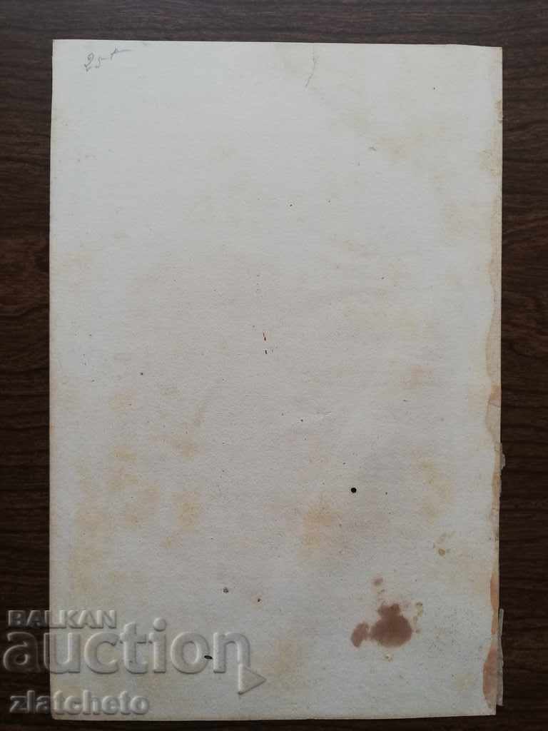 Rare engraving of the 19th - 12th centuries - 7