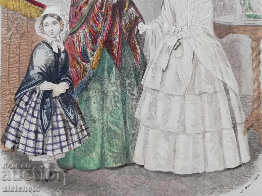 Rare engraving of the 19th - 15th centuries - 5 Rare engraving of the 19th - 15th centuries - 5