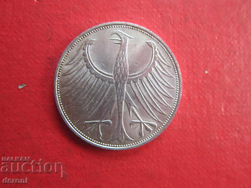 Delivery of 5 marks mark 1974 Silver coin Delivery of 5 marks mark 1974 Silver coin