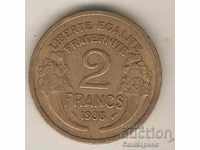 +Франция  2  франка  1938 г.