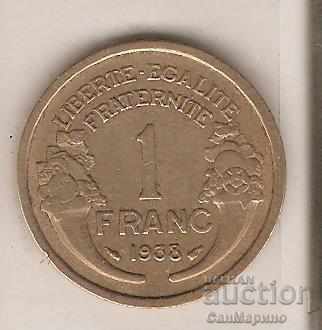+ Γαλλία 1 φράγκο 1938
