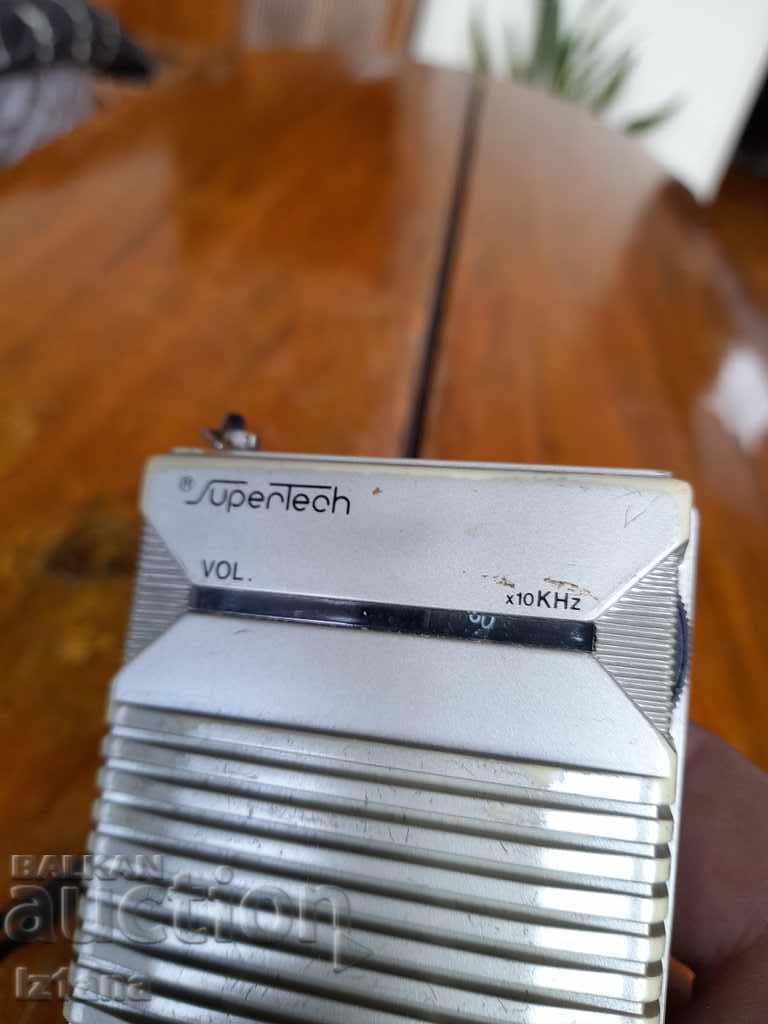 Old radio, SuperTech radio - 5