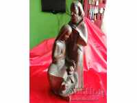 Ceramica Autorului, Statuie, Sfanta Familie, Semnata!