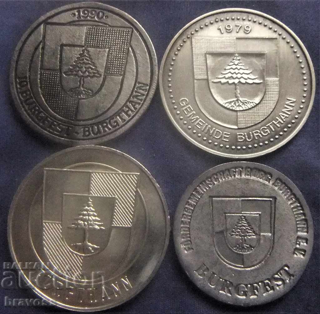 LOT - Plaques, Burgfest; with price 9.99 BGN | € 5.11 LOT - Plaques, Burgfest; with price 9.99 BGN | € 5.11