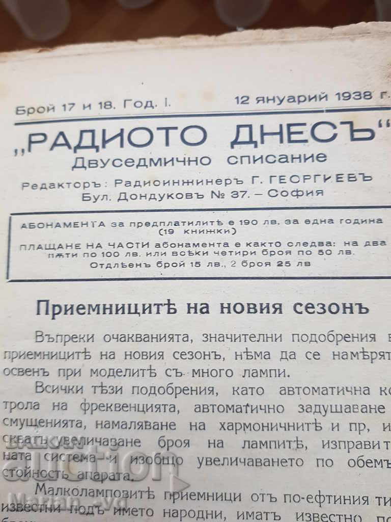 Auction  Radio and television magazines