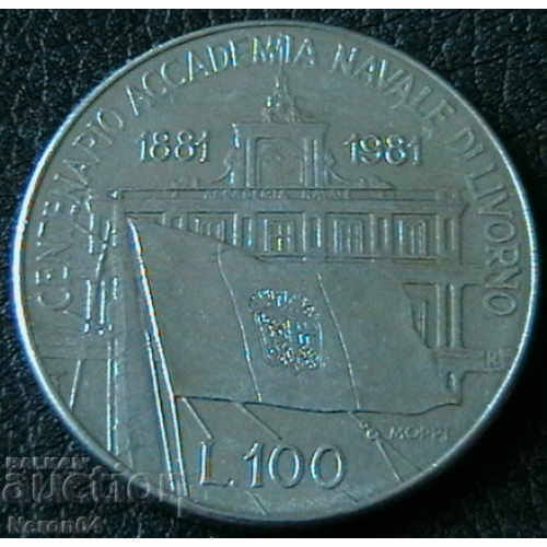 100 GBP 1981, Italia