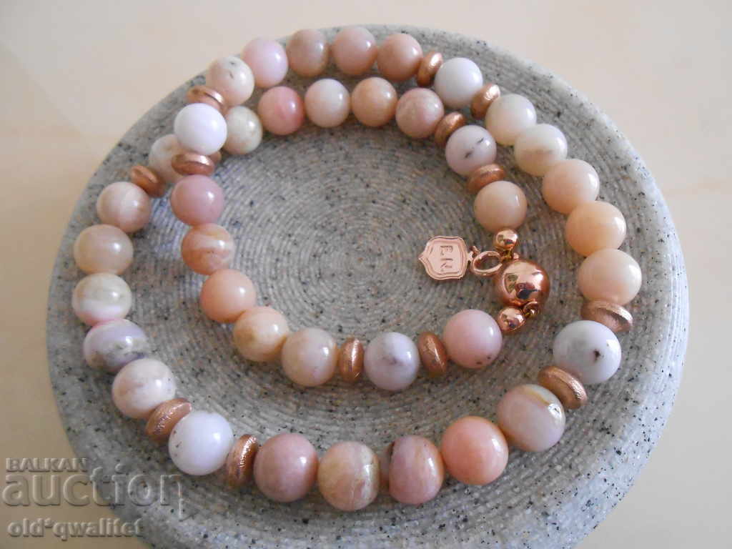 Delivery of Necklace / necklace / jewelry, clasp-magnet: natural OPAL