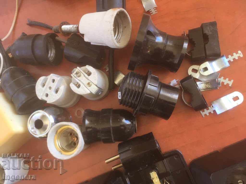 Delivery of LOT OF ELECTRICAL MATERIALS DISCONNECTOR PLUG SOCKETS ETC