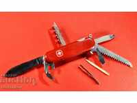 "WENGER" RED MULTI-TOOL FOLDING POCKET SWISS ARMY KNIFE