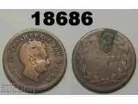 Moneda Baden 1 Kreuzer 1828 D Germania
