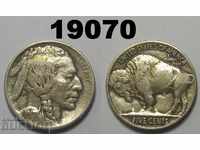 САЩ 5 цента 1913 Тип-2 монета