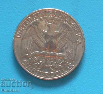 US $ 1/4 1981 Δ