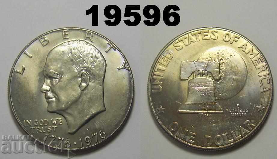 US $ 1 1976 D UNC type 1