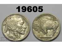 САЩ 5 цента 1919 XF монета