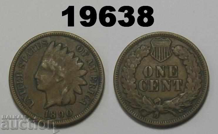 SUA 1 cent moneda 1890