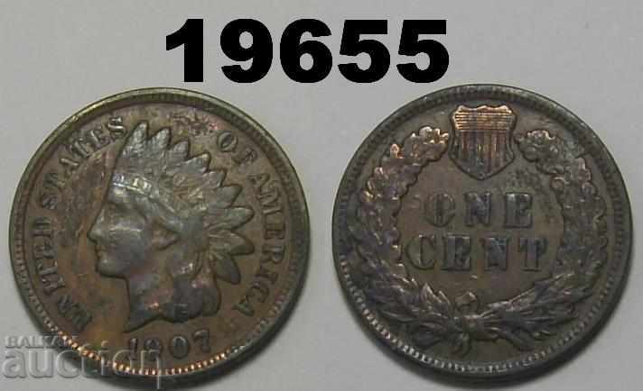 Ηνωμένες Πολιτείες 1 σεντ 1907 κέρμα