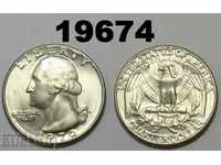 САЩ ¼ долар 1970 D UNC
