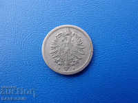 XII (38) Γερμανία - Ράιχ 5 Pfennig 1888 F Rare