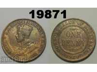 Australia 1 monedă penny 1920