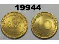 Γερμανία 10 pfennig 1970 D UNC Γερμανία