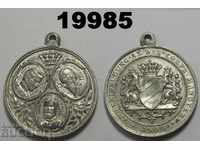 Γερμανία 1908 παλιό μετάλλιο Αλουμίνιο