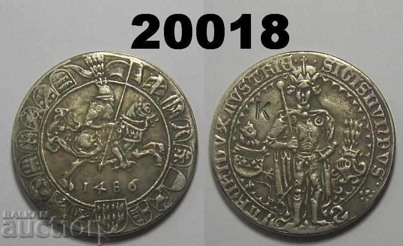 Replica monedă cu medalie în jurul anilor 1980-1990
