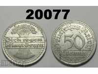 Germania 50 pfennig 1919 D Rar