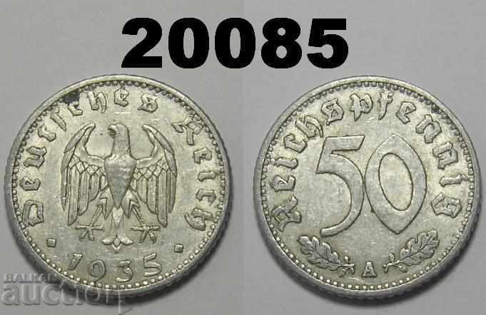 Germania 50 pfenigi 1935 A